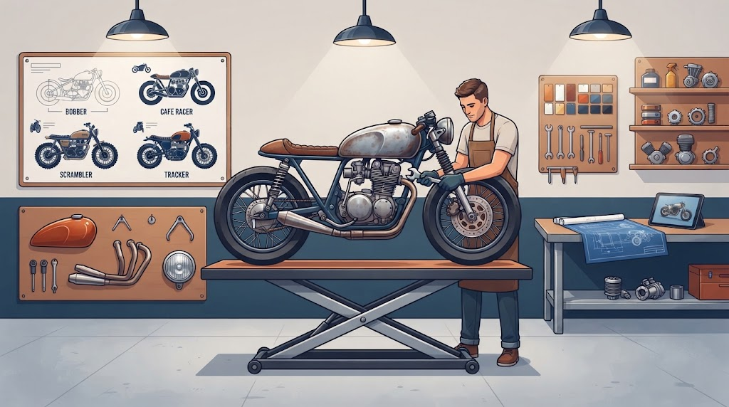 Mengenal Berbagai Aliran Motor Custom Populer di Indonesia
